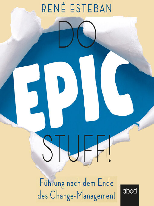 Title details for Do Epic Stuff! by René Esteban - Available